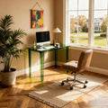 Small Green Clear Acrylic Desk