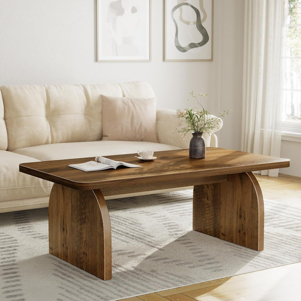 Oak Rustic Farmhouse Coffee Table